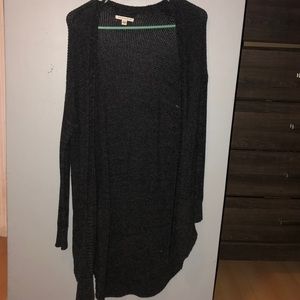 Long American eagle sweater with pockets